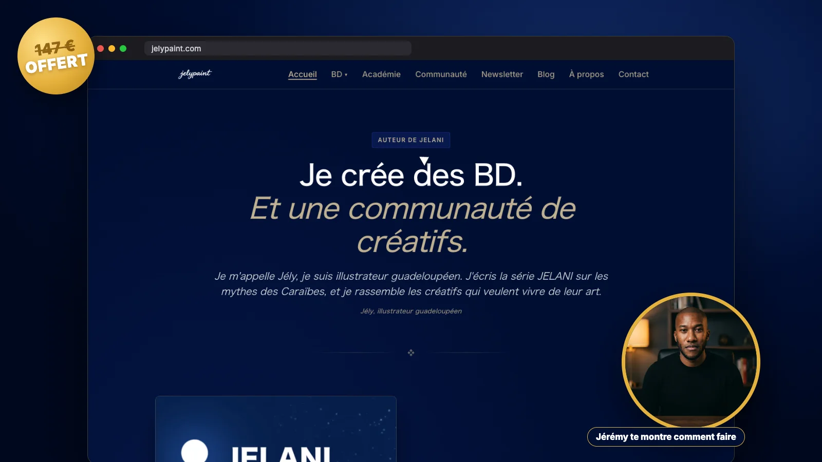 Masterclass : crée ton site web d'auteur